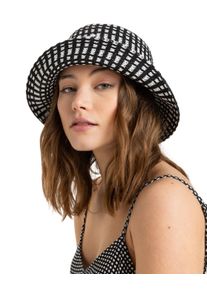 Wendehut Roxy "Big Swell", Damen, Gr. S, grau (anthrazit check me out yw), Obermaterial: 40% Nylon, 60% Viskose;, H&uuml;te Wendehut