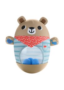 Greifling Fisher-Price "Camping-Freunde Wackelb&auml;r", braun (bunt), Greifspielzeug, BabyB:23cm H:33cm L:23cm, Kunststoff, Stoff, Greifling, B:23cm H:33cm L:23cm