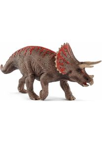 Spielfigur Schleich "DINOSAURS, Triceratops (15000)", braun, Spielfiguren, KinderB:21cm H:10cm T:5cm, Kunststoff, Spielfigur, B:21cm H:10cm T:5cm
