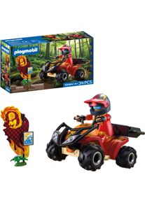 Konstruktions-Spielset Playmobil "Offroad Quad (72064), City Action", bunt, Spielbausteine, Kinder, Kunststoff, Konstruktions-Spielset
