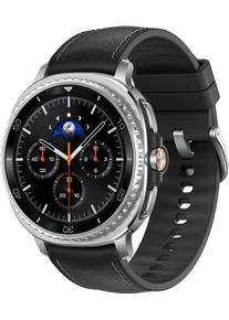 Smartwatch Samsung "Galaxy Watch 8 Classic", schwarz, Smartwatches, 46,mit eSIM, wechselbar, Smartwatch