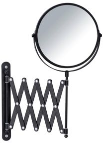 Wandspiegel Wenko "Exclusiv", schwarz, B:219cm, Metall, Spiegel, Wandspiegel, 3-fach Vergr&ouml;sserung