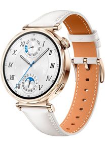 Smartwatch Huawei "Watch GT5", wei&szlig; (wei&szlig;, gold, wei&szlig;), Smartwatches, 41, Smartwatch