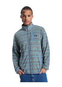 Fleecejacke Quiksilver "No Destination", Herren, Gr. L, granite terra stripe, Obermaterial: 100% Microfaser;, Jacken Fleecejacke