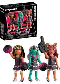 Konstruktions-Spielset Playmobil "Monster-Studenten (71992), Monster High&trade;", bunt, Spielbausteine, Kinder, Kunststoff, Konstruktions-Spielset, Spielfigur