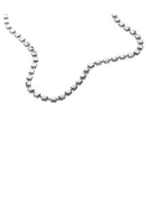 Edelstahlkette Calvin Klein "GEOMETRIC", edelstahlfarben, Halsketten, Damen, Edelstahl, L: 51 B: 4mm, Edelstahlkette, B:4mm