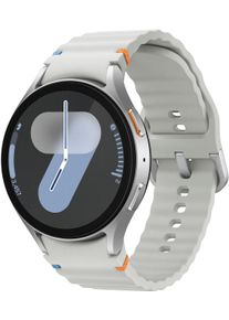 Smartwatch Samsung "Galaxy Watch 7", silber (silber, silber), Smartwatches, 44, ohne eSIM, Smartwatch