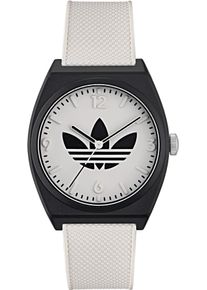 Quarzuhr adidas originals "PROJECT TWO", wei&szlig;, Armbanduhren, Damen, Quarzuhr, Armbanduhr, Damenuhr, Herrenuhr