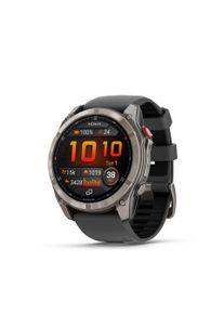 Smartwatch Garmin "Fenix 8 Pro", schwarz, graphit, titanium, Smartwatches, 51, 4G (LTE), Smartwatch