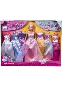 Anziehpuppe Simba "Steffi Love, Princess Fashion", bunt, Puppen, Kinder, Anziehpuppe, mit 7 verschiedenen Kleidern