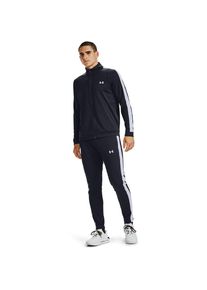 Trainingsanzug Under Armour "UA EMEA TRACK SUIT", Herren, Gr. XL, schwarz, Obermaterial: 100% Polyester, schmal, Sportanz&uuml;ge Trainingsanzug, zweiteiliges Set, f&uuml;r Sportmode und Freizeit, leichtes Material