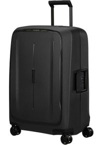 Hartschalen-Trolley Samsonite "ESSENS, verschiedene Gr&ouml;&szlig;en und Farben", Damen, Gr. B/H/T: 49cm x 69cm x 30cm 88 l, grau (graphite), Polypropylen, Strukturmuster, Koffer Hartschalen-Trolley, mit robustem Polypropylen-Geh&auml;use, mit mehreren F&auml;chern