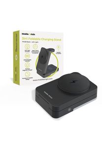 Mobile Origin 3in1 Foldable Charging Stand with light PW28 black