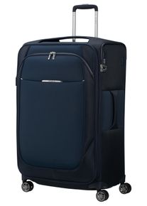 Weichgep&auml;ck-Trolley Samsonite "RE-LITE, verschiedene Gr&ouml;&szlig;en und Farben", Damen, Gr. B/H/T: 48cm x 78cm x 33cm 115 l, blau (midnight blau), Polyester, Koffer Weichgep&auml;ck-Trolley, mit arretierbarem und versenkbarem Druckknopf-Trolleysystem