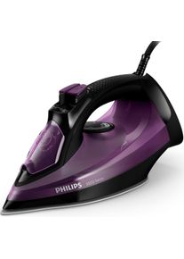 Philips Dampfb&uuml;geleisen "DST5030/80 5000 Series", lila (schwarz, lila), B:31,2cm H:14,7cm T:12,7cm, B&uuml;geleisen, SteamGlide Plus B&uuml;gelsohle, 320 ml Wassertank, 180 g Dampfsto&szlig;, Dampfb&uuml;geleisen