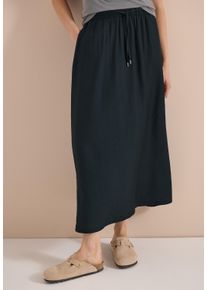 Maxirock Cecil, Damen, Gr. S (38), palm breeze gr&uuml;n, Web, Obermaterial: 86% Viskose, 14% Nylon, unifarben, normal lang, R&ouml;cke Maxirock, Sommerrock mit Taschen und Struktur