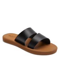 Sandale Roxy "Coastal Cool", Damen, Gr. 8,5(39), schwarz, Obermaterial: 100% PU / Futter: 100% PU / Au&szlig;ensohle: 100% TPR;, Schuhe Sandale