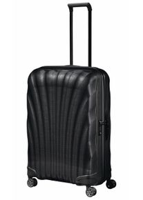 Hartschalen-Trolley Samsonite "C-LITE, verschiedene Gr&ouml;&szlig;en und Farben", Damen, Gr. B/H/T: 55cm x 81cm x 34cm 123 l, schwarz, Polypropylen, unifarben, Koffer Hartschalen-Trolley, mit arretierbarem und versenkbarem Druckknopf-Trolleysystem