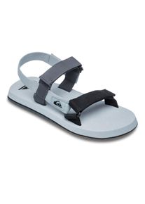 Sandale Quiksilver "Monkey Caged", Herren, Gr. 12(45), grau (grau 4), Obermaterial:Obermaterial: Textil [Chemiefaser] / Au&szlig;ensohle: Gummi;, Schuhe Sandale