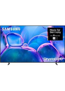 Samsung LED-Fernseher "GU75U7099FU LED-Fernseher", Energieeffizienz: G, schwarz, 75, Fernseher, Crystal UHD, Q-Symphony, Dolby Surround Sound, Triple Tuner, Smart-Hub, LED-Fernseher