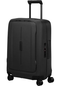 Hartschalen-Trolley Samsonite "ESSENS, verschiedene Gr&ouml;&szlig;en und Farben", Damen, Gr. B/H/T: 40cm x 55cm x 20cm 39 l, grau (graphite), Polypropylen, Strukturmuster, Koffer Hartschalen-Trolley, mit robustem Polypropylen-Geh&auml;use, mit mehreren F&auml;chern