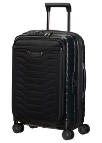 Hartschalen-Trolley Samsonite "PROXIS 55 EXP easy access", Damen, Gr. B/H/T: 40cm x 55cm x 23cm 42 l, schwarz, Polypropylen, Koffer Hartschalen-Trolley, aus Polypropylen, mit Kreuzspanngurten und Rei&szlig;verschluss-Trennw&auml;nden