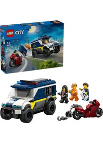 Konstruktionsspielsteine Lego "Gefangenentransporter (60479), Lego City", bunt, Spielbausteine, Kinder, Kunststoff, Konstruktionsspielsteine, Made in Europe