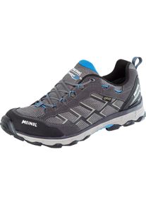 Wanderschuh Meindl "Activo GTX", Herren, Gr. 11,5, grau (anthrazit, ozean), Obermaterial: 100% Textilmaterial TEXMAT., Schuhe Wanderschuh