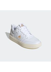 Sneaker adidas Sportswear "PARK STREET", Damen, Gr. 38, wei&szlig; (cloud wei&szlig;, gold metallic, halo blau), Synthetik, Schuhe Sneaker