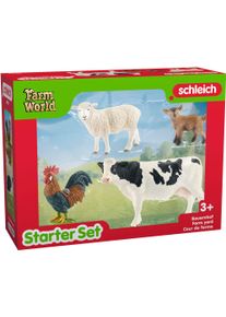 Spielfigur Schleich "FARM WORLD, Bauernhof Starter-Set (42729)", bunt, Spielfiguren, Kinder, Kunststoff, Spielfigur