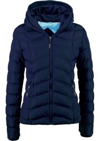 Steppjacke LPO "GILMOUR MELVILLE II Women", Damen, Gr. 36/38 (M), blau (navy), 100% Polyester, figurbetont, mit innenliegendem Gummizug, Jacken Steppjacke, auch in Gro&szlig;en Gr&ouml;&szlig;en erh&auml;ltlich