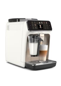 Philips Kaffeevollautomat "EP5547/90 5500 Series, 20 Kaffeespezialit&auml;ten (hei&szlig; oder eisgek&uuml;hlt)", wei&szlig; (chrom, wei&szlig;), B:24,6cm H:37,1cm T:43,3cm, Kaffeevollautomaten, LatteGo-Milchsystem, SilentBrew Technologie, Kaffeevollautomat
