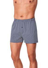 Herren Boxershorts marine-bedruckt Gr&ouml;&szlig;e 10