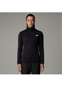 Fleecejacke The North Face "W MISTYESCAPE FLEECE", Damen, Gr. XS, tnf schwarz, tnf schwarz, Obermaterial: 93% Polyester, 7% Elasthan, Jacken Fleecejacke, f&uuml;r Sport- und Outdooraktivit&auml;ten, dehnbares Material