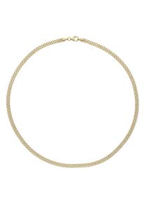 Goldkette Firetti "Schmuck Geschenk Gold 585 Halsschmuck Halskette Bismarckkette", gelbgoldfarben, Halsketten, Damen, Gelbgold 585, L: 45 B: 4,2mm, Goldkette, B:4,2mm