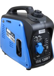 G&uuml;de Stromerzeuger G&Uuml;DE "ISG 1200-1", blau, B:23,6cm H:39,2cm T:44,8cm, Stromerzeuger, Stromerzeuger, inkl. 230 V Steckdose und Ladekabel