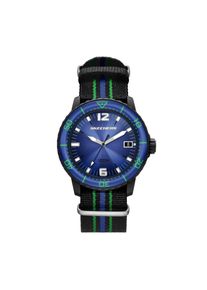 Quarzuhr Skechers "Maclay", schwarz, blau, gr&uuml;n, Armbanduhren, Herren, Quarzuhr, Armbanduhr, Herrenuhr, analog, Tag