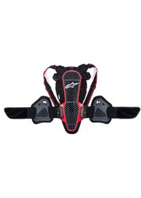 Alpinestars Nucleon KR-3, back protector , color: Grey/Black/Red , size: S