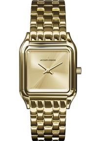 Quarzuhr Jacques Lemans "Antwerpen", gold (goldfarben, gelbgoldfarben, gelbgoldfarben), Armbanduhren, Damen, goldfarben, Quarzuhr, Armbanduhr, Damenuhr, Edelstahlarmband, analog