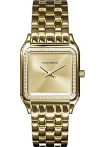 Quarzuhr Jacques Lemans "Antwerpen", goldfarben, gelbgoldfarben, goldfarben, Armbanduhren, Damen, Quarzuhr, Armbanduhr, Damenuhr, Edelstahlarmband, analog