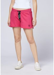 Sweatshorts Chiemsee, Damen, Gr. XL (42), Normalgr&ouml;&szlig;en, lila (raspberry), 60% Baumwolle, 40% Polyester, Hosen Sweatshorts