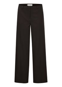 Marlene-Hose Ichi "Anzug IHLEXI", Damen, Gr. 44, N-Gr, schwarz, Obermaterial: 90% Polyester PES. 10% Elasthan EL., Hosen Marlene-Hose