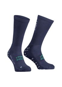 Socken Uhlsport "Socken Grip", Herren, Gr. 45-47, marine, wei&szlig;, Obermaterial: 50% Baumwolle CO(Bio). 47% Polyester Pol. recyc.. 3% Elasthan EL., Socken Socken
