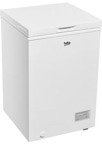 Beko Gefriertruhe "CF100EWN", Energieeffizienz: E, wei&szlig;, B/H/T: 54,5cm x 84,5cm x 54,5cm, Gefriertruhen, Gefriertruhe