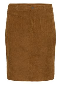 Midirock Kaffe "Rock KAvery", Damen, Gr. 34, beige (toasted coconut cc), Obermaterial: 90% Polyester PES. 8% Polyamid PA. 2% Elasthan EL., R&ouml;cke Midirock