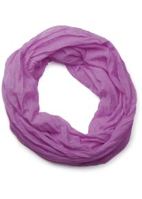 Loop styleBREAKER "Seidiger unifarbener Loop", Damen, lila (violett), Obermaterial: 100% Viskose CV., Modisch, Modet&uuml;cher Loop
