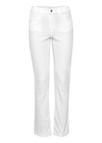 Regular-fit-Jeans B.Young "Jeans BYLUNI", Damen, Gr. 32, N-Gr, wei&szlig; (optical wei&szlig;), Obermaterial: 98% Baumwolle CO. 2% Elasthan EL., Jeans Regular-fit-Jeans
