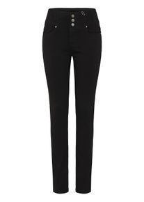 Stoffhose Fransa "Hose FRZALIN", Damen, Gr. 40, N-Gr, schwarz ((noos) schwarz), Obermaterial: 77% Viskose CV. 20% Polyamid PA. 3% Elasthan EL., Hosen Stoffhose