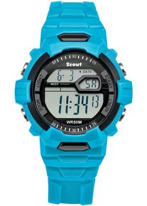 Chronograph Scout "The Digi", blau (t&uuml;rkis), Armbanduhren, Jungen, Chronograph, Armbanduhr,Quarzuhr, Kinderuhr,M&auml;dchen,Jungen,Geschenkidee,Jugendliche
