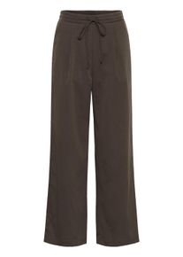 Stoffhose Kaffe "Hose KAlauren", Damen, Gr. 36, N-Gr, braun (chocolate braun cc), Obermaterial: 65% Viskose CV. 35% Polyester PES., Hosen Stoffhose